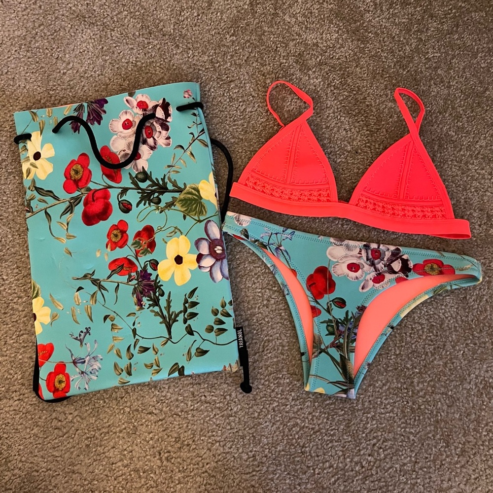 Triangl Floral Bikini